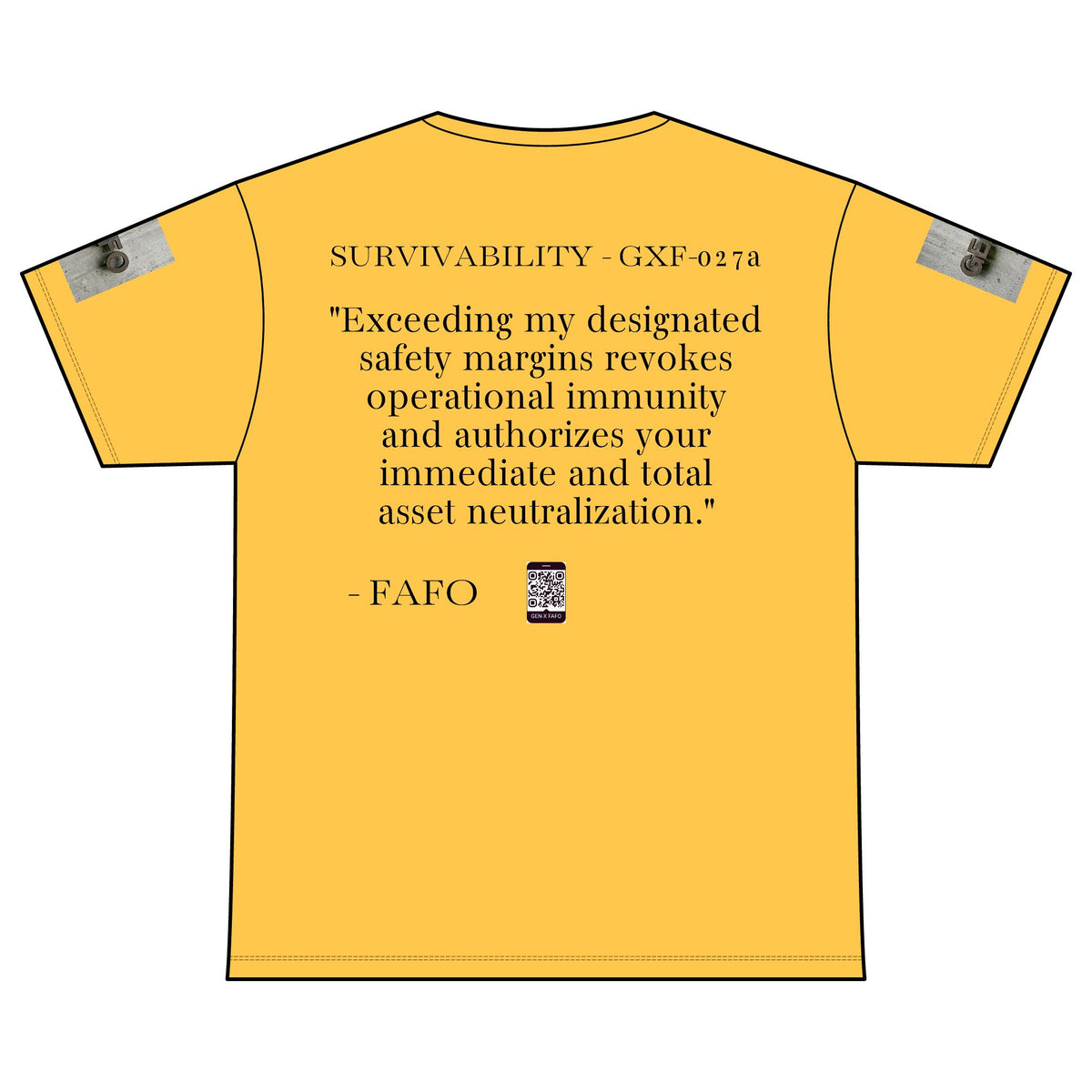 SURVIVABILITY - GXF-027a