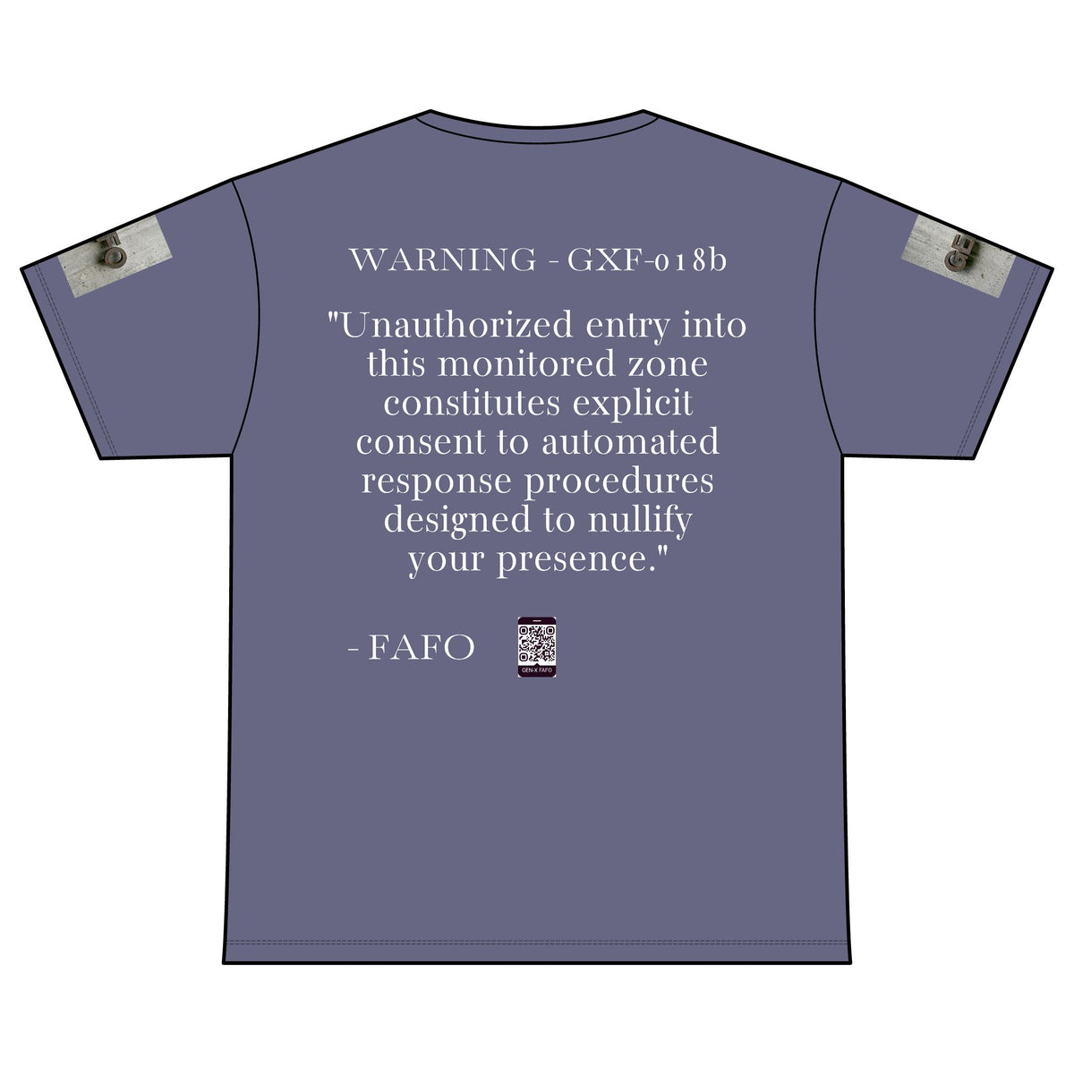 WARNING - GXF-018b