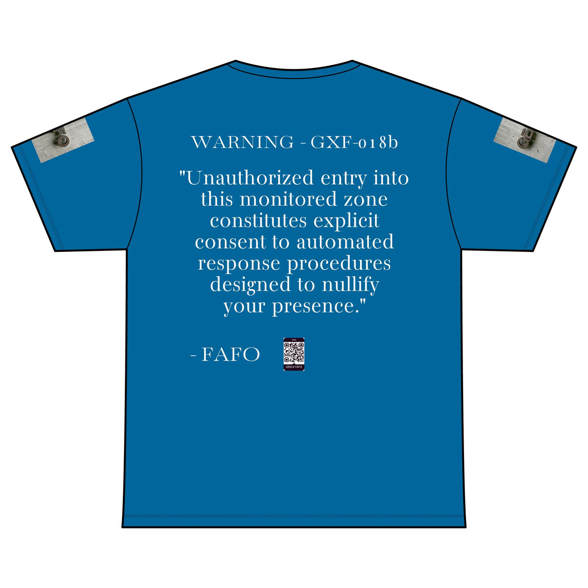 WARNING - GXF-018b