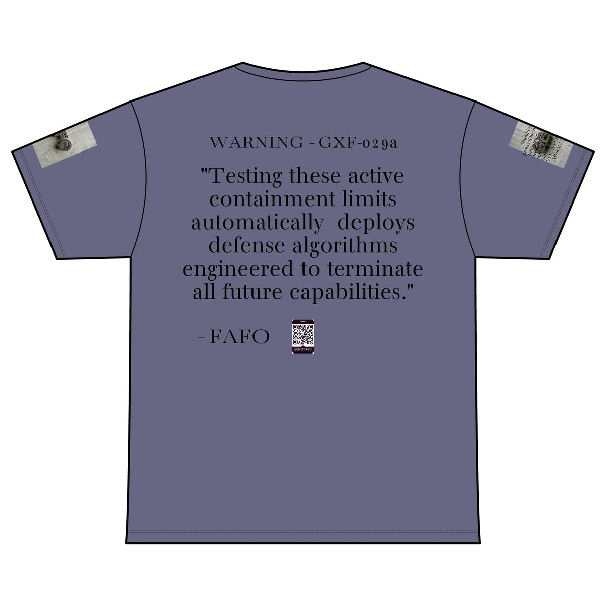 WARNING - GXF-029a
