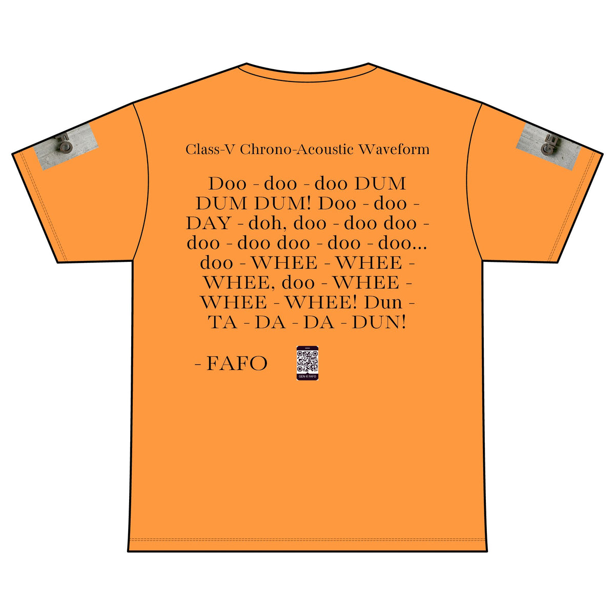 Class-V Chrono-Acoustic Waveform