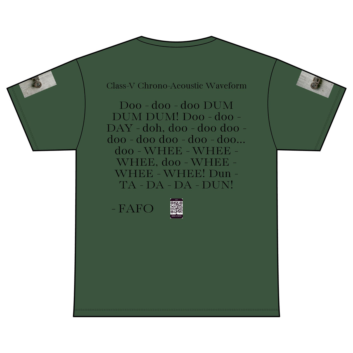 Class-V Chrono-Acoustic Waveform