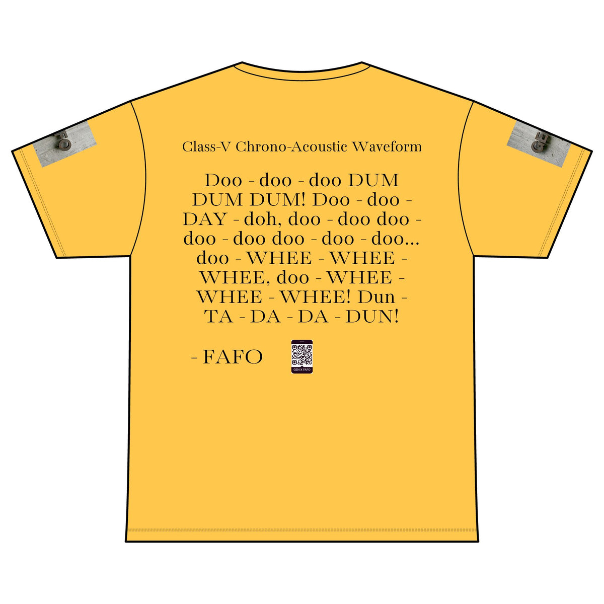 Class-V Chrono-Acoustic Waveform