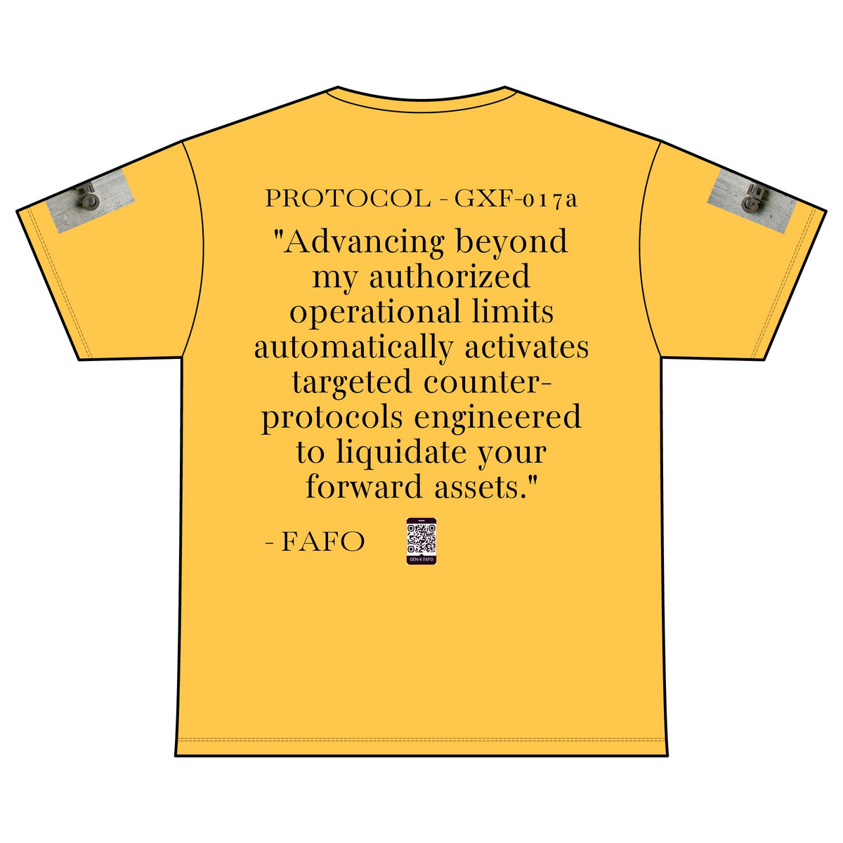 PROTOCOL - GXF-017a