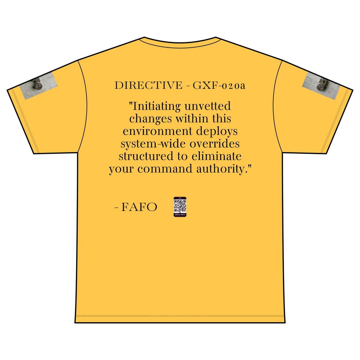 DIRECTIVE - GXF-020a