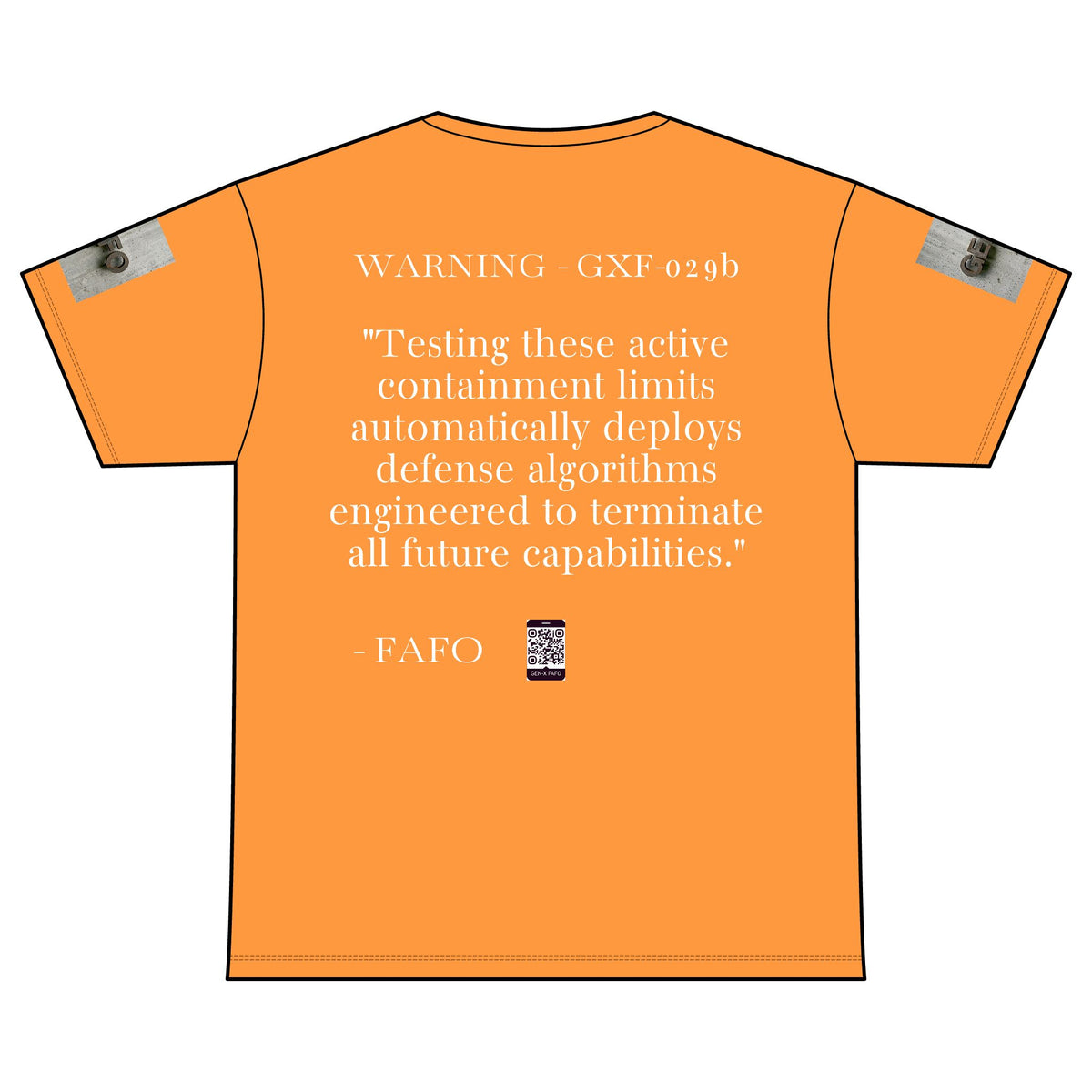 WARNING - GXF-029b
