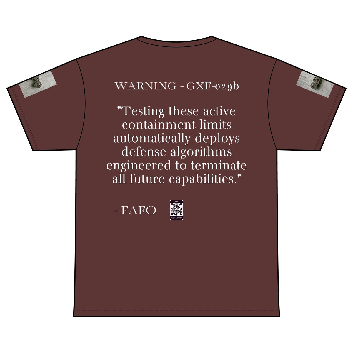 WARNING - GXF-029b