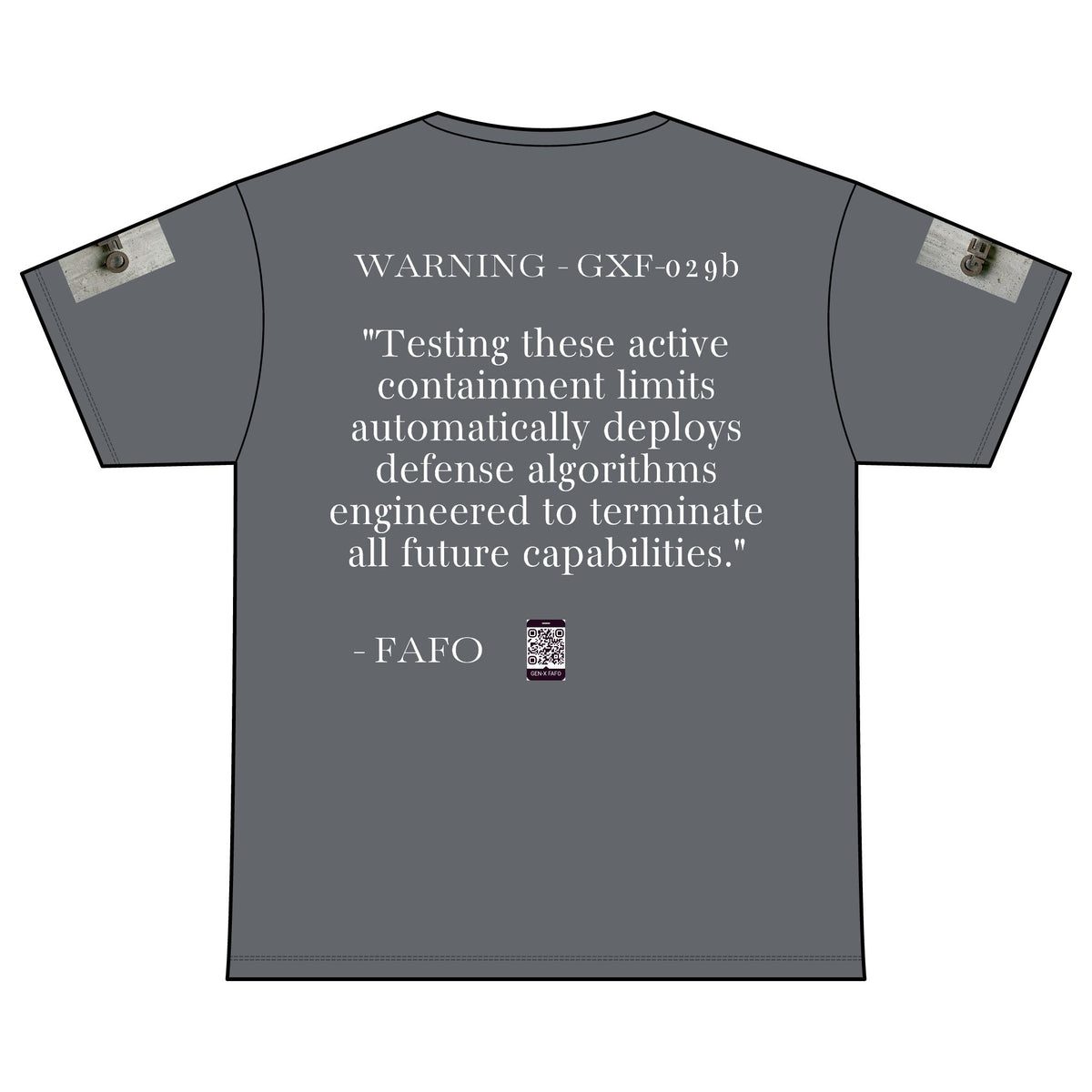 WARNING - GXF-029b