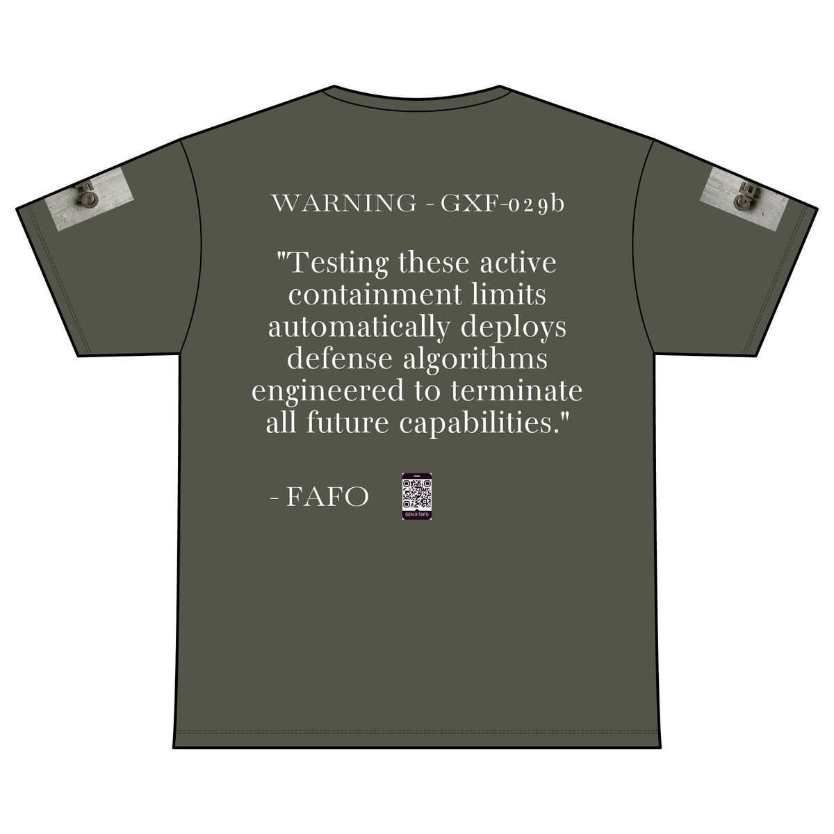 WARNING - GXF-029b