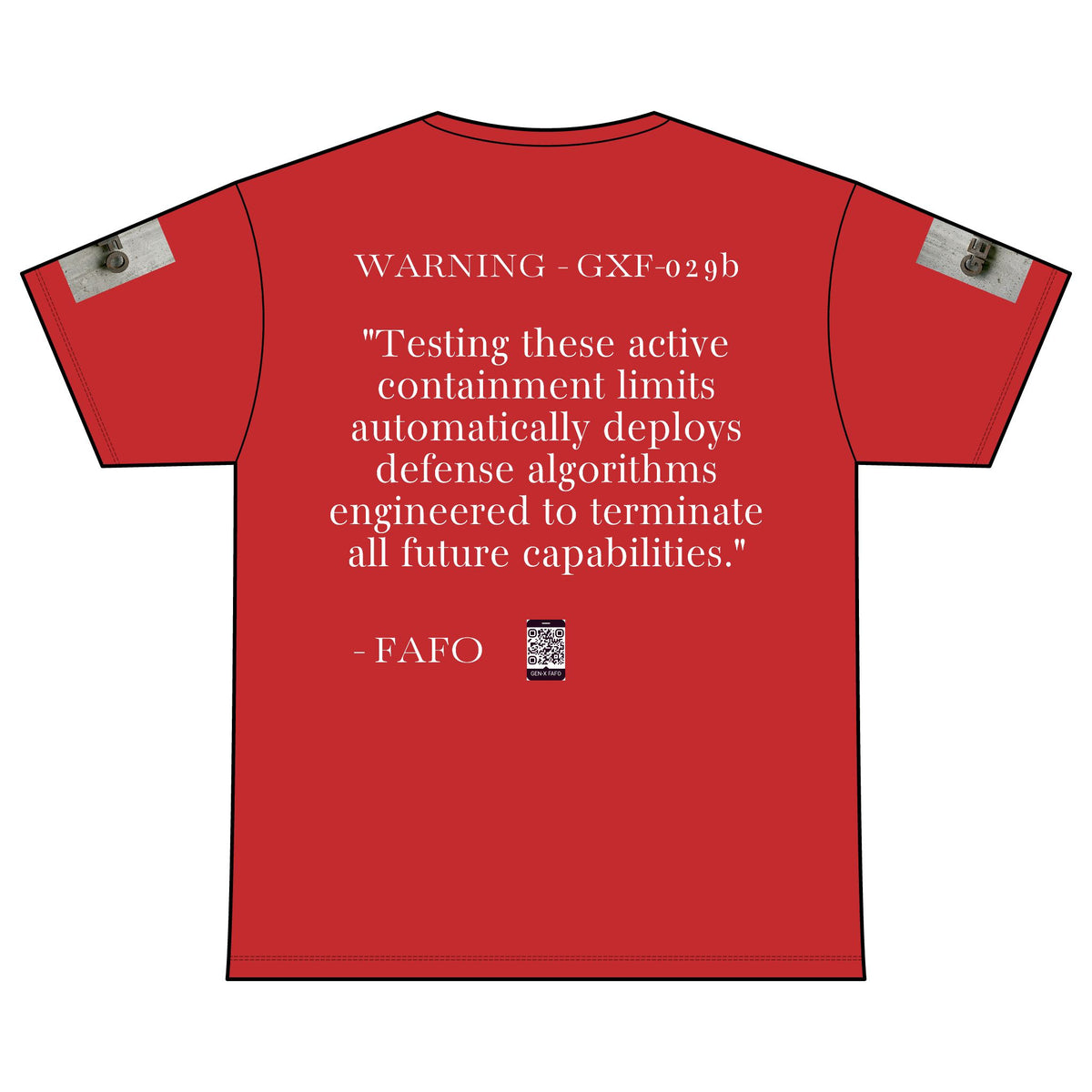WARNING - GXF-029b