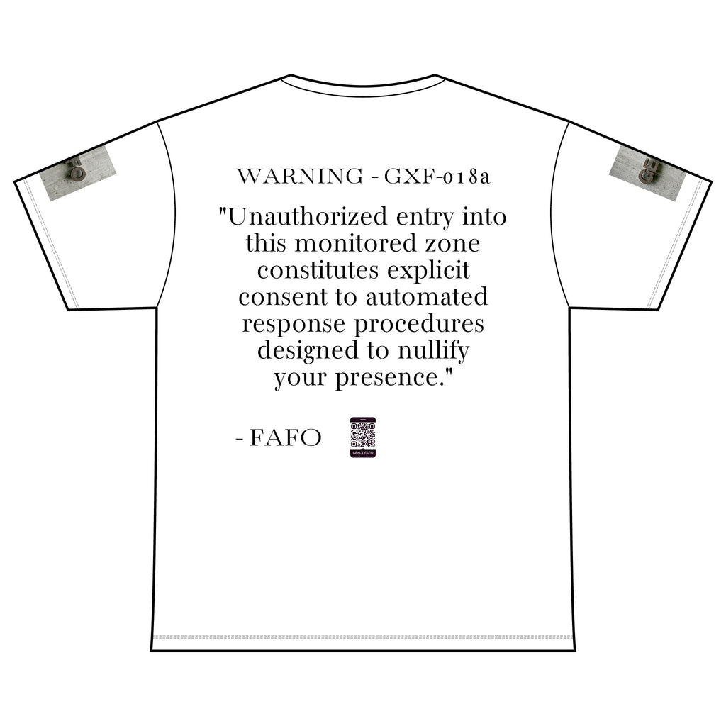 WARNING - GXF-018a