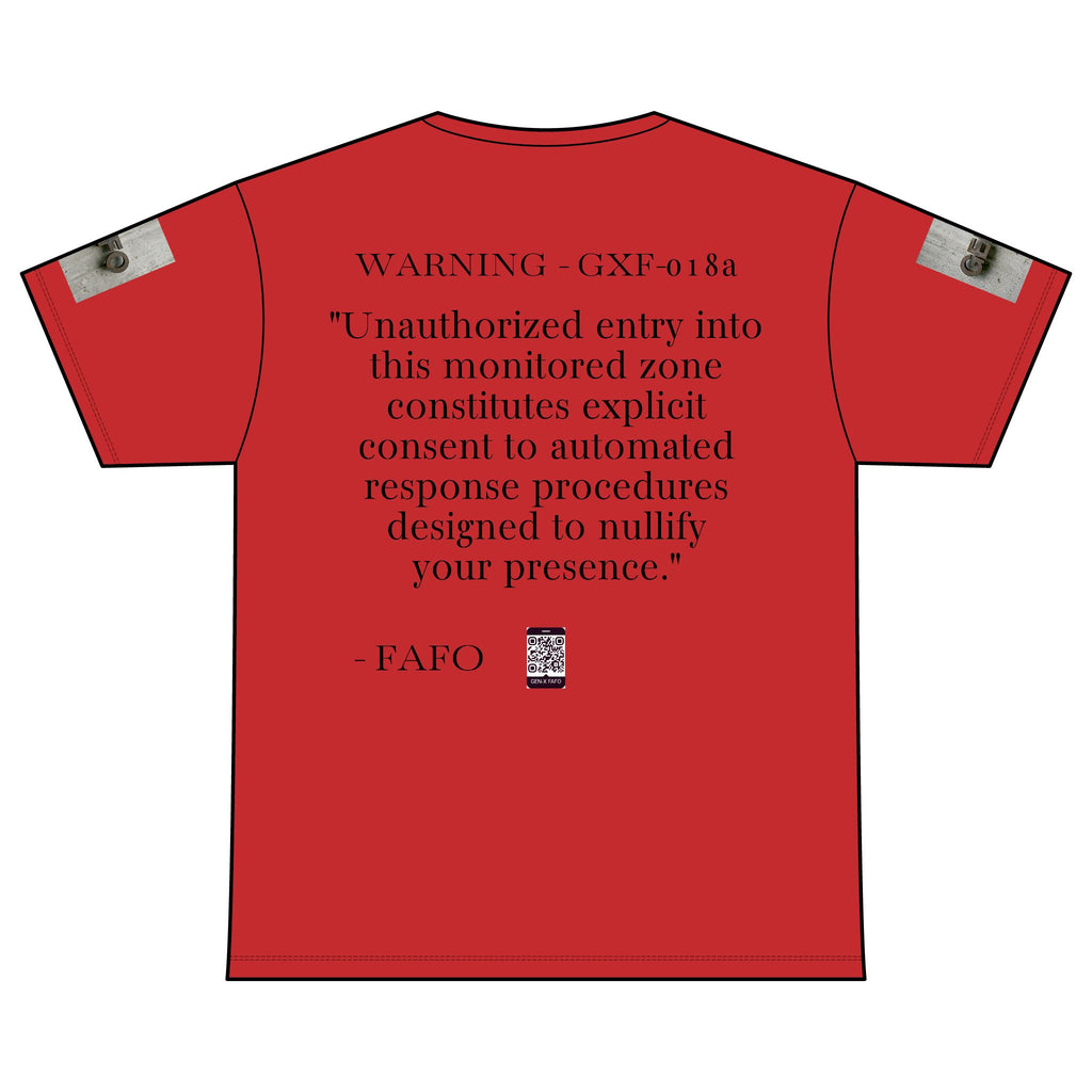 WARNING - GXF-018a