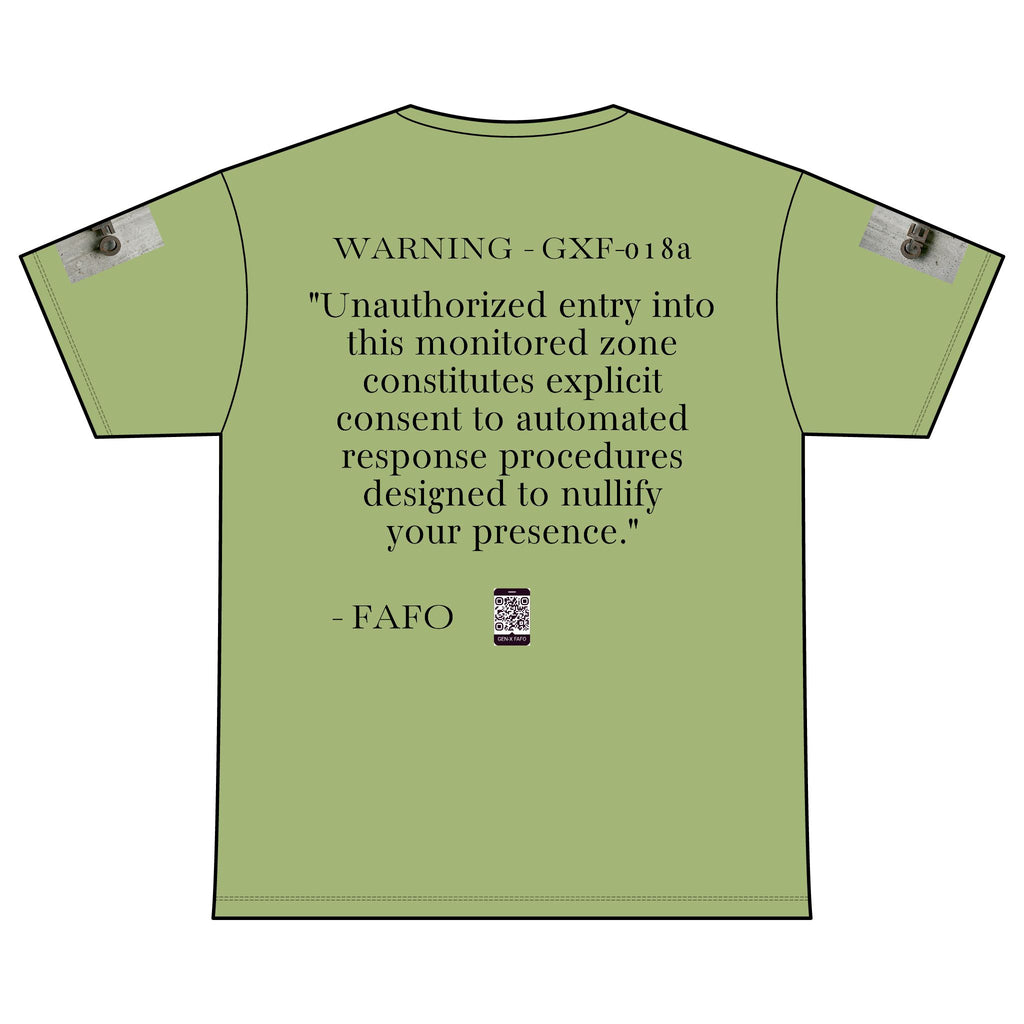 WARNING - GXF-018a