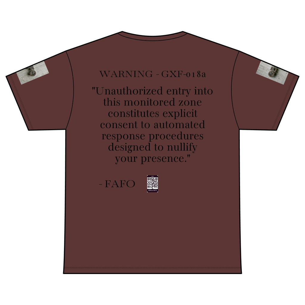 WARNING - GXF-018a