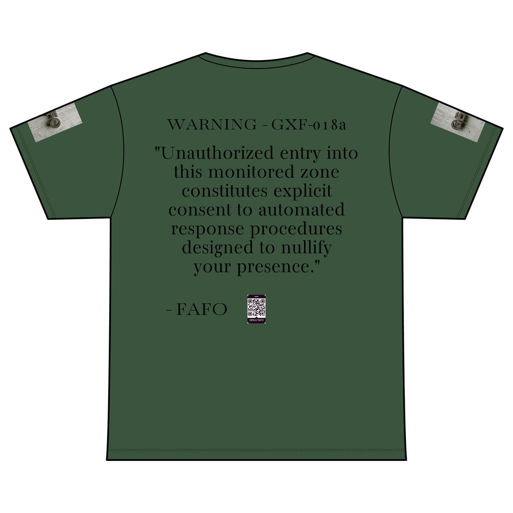 WARNING - GXF-018a